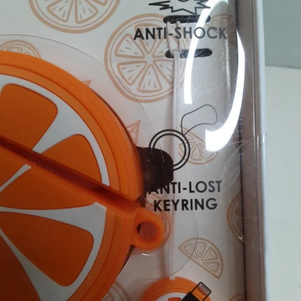 Apple Airpods 1 and 2 Orange Case Cover